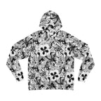 EDIT II - Linear Floral All Over Print Hoodie