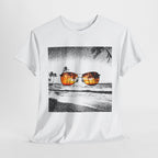 Beach Vibes Sunglasses Tee – Unisex Summer Cotton Holiday Shirt