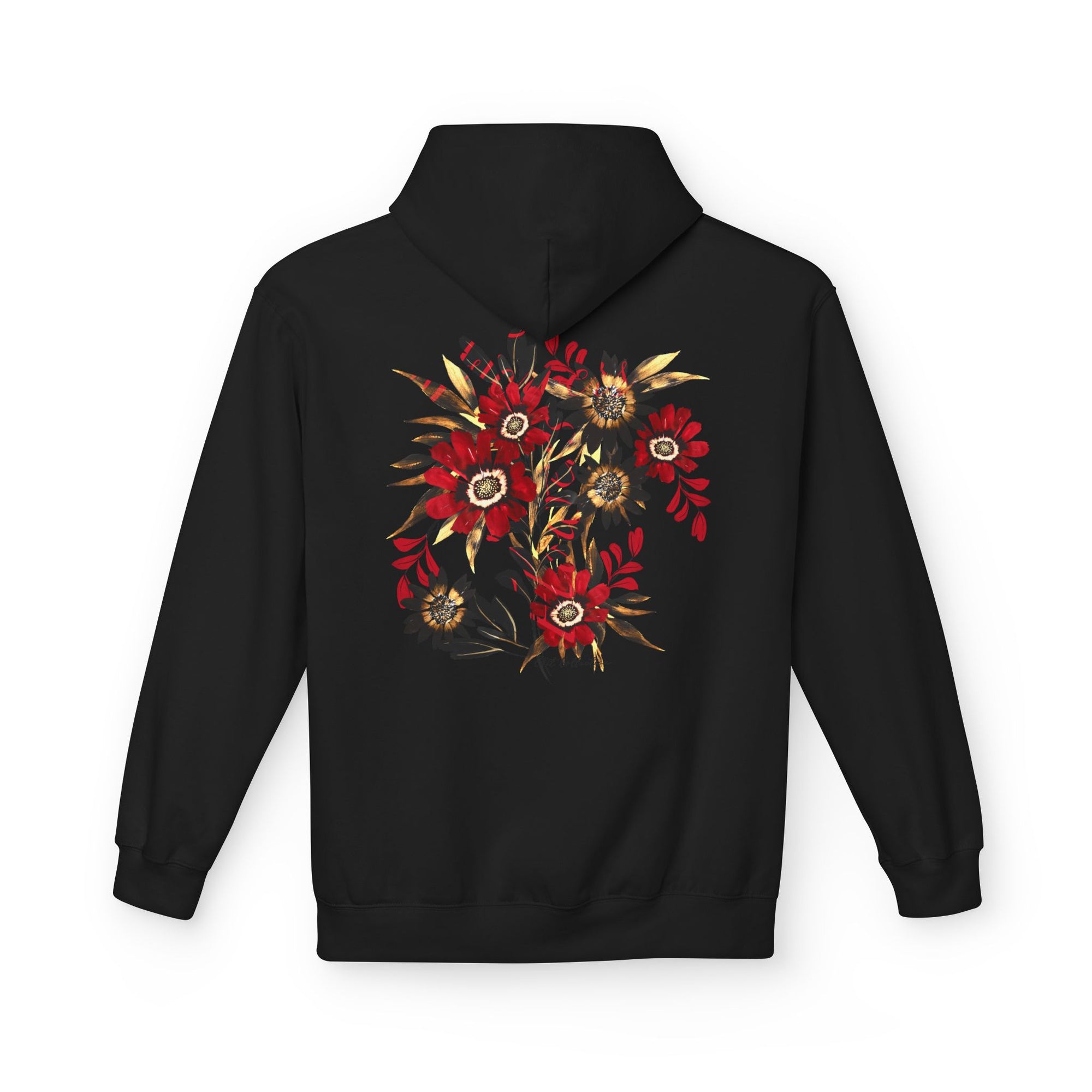 EDIT COLLECTION - Graphic Floral Hoodie
