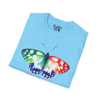 Butterfly Pride Tee – Colourful LGBTQ+ Unisex Shirt