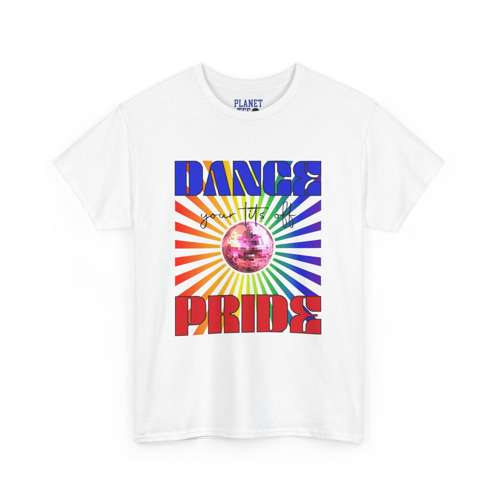 Pride Disco Tee - Dance Unisex Cotton Shirt for LGBTQ Celebrations