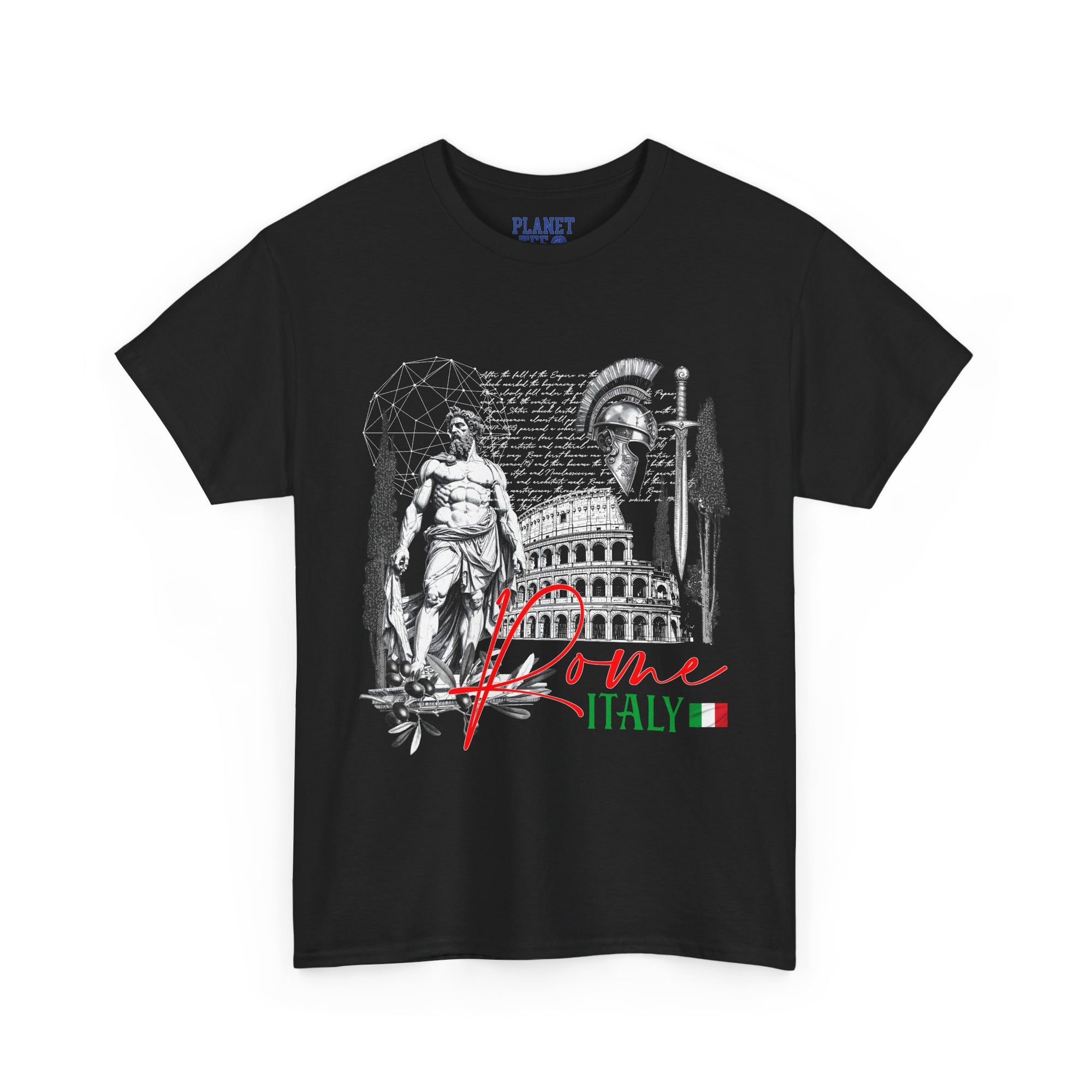 Rome Holiday Tee, Italy. Travel Vacation Unisex Shirt, Historical Landmark Graphic Top