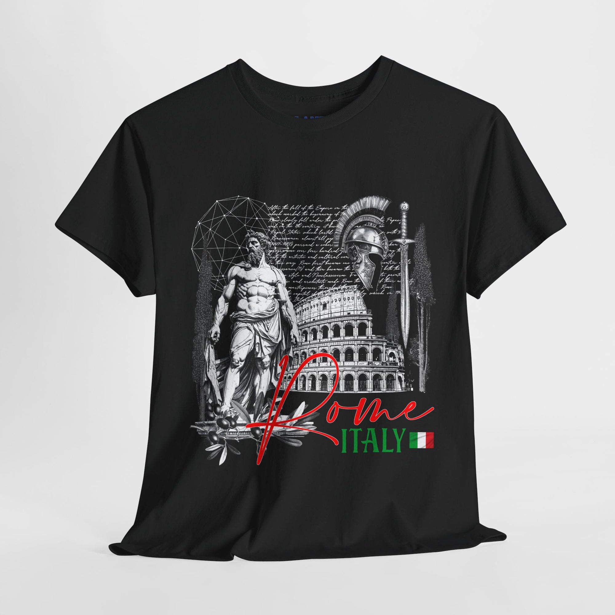 Rome Holiday Tee, Italy. Travel Vacation Unisex Shirt, Historical Landmark Graphic Top