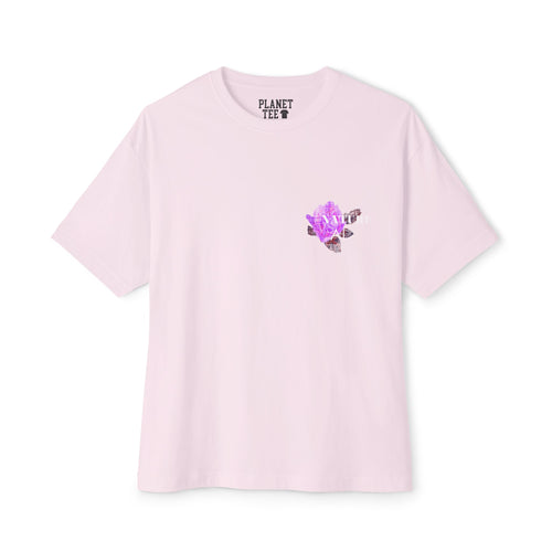 Botanical Oversized Text Tee