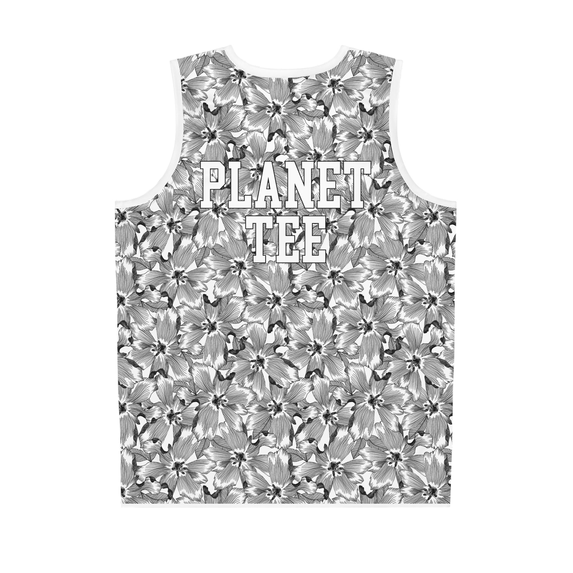 Edit II - Floral Basketball Jersey