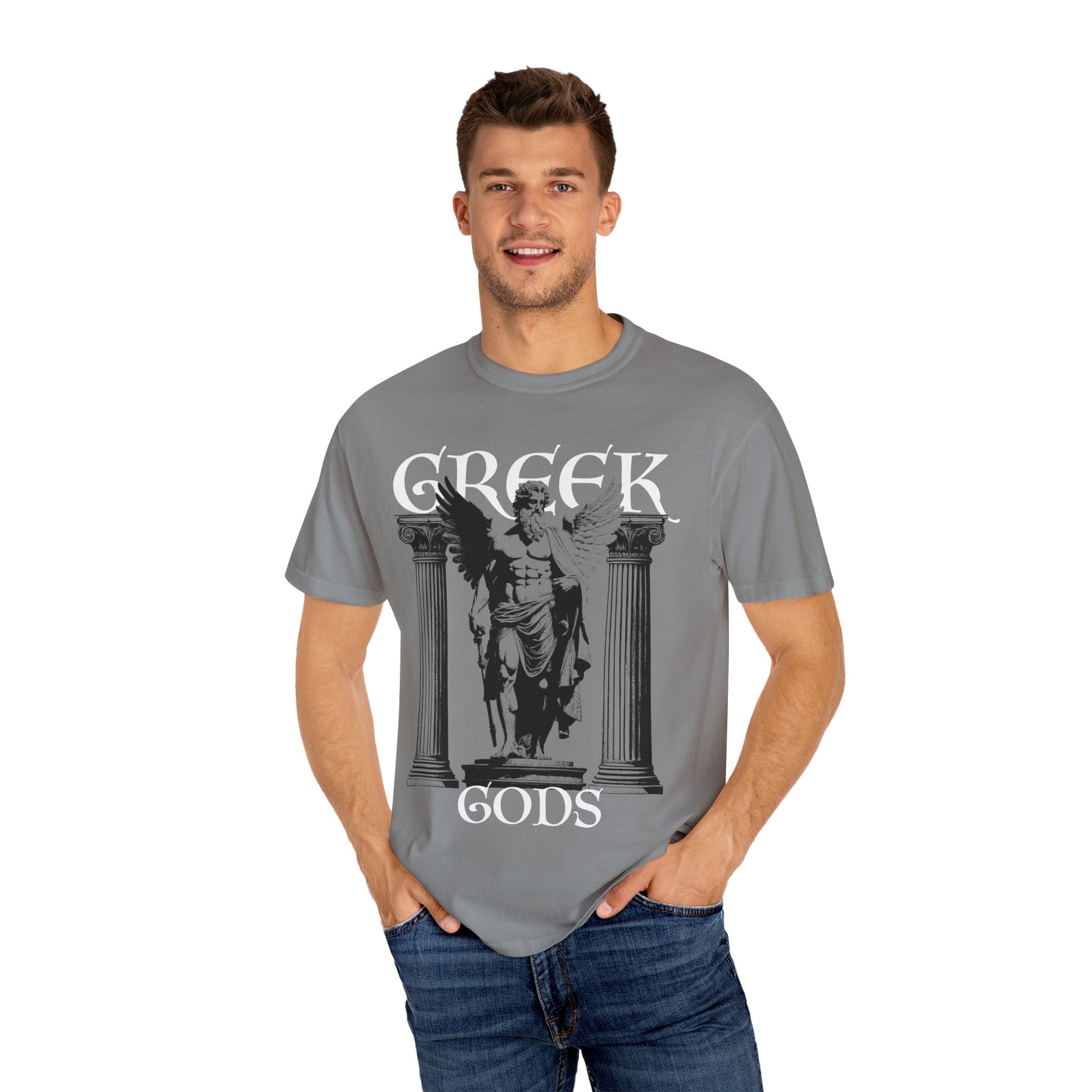 Zeus Graphic Tee – Greek Mythology Unisex Cotton Shirt