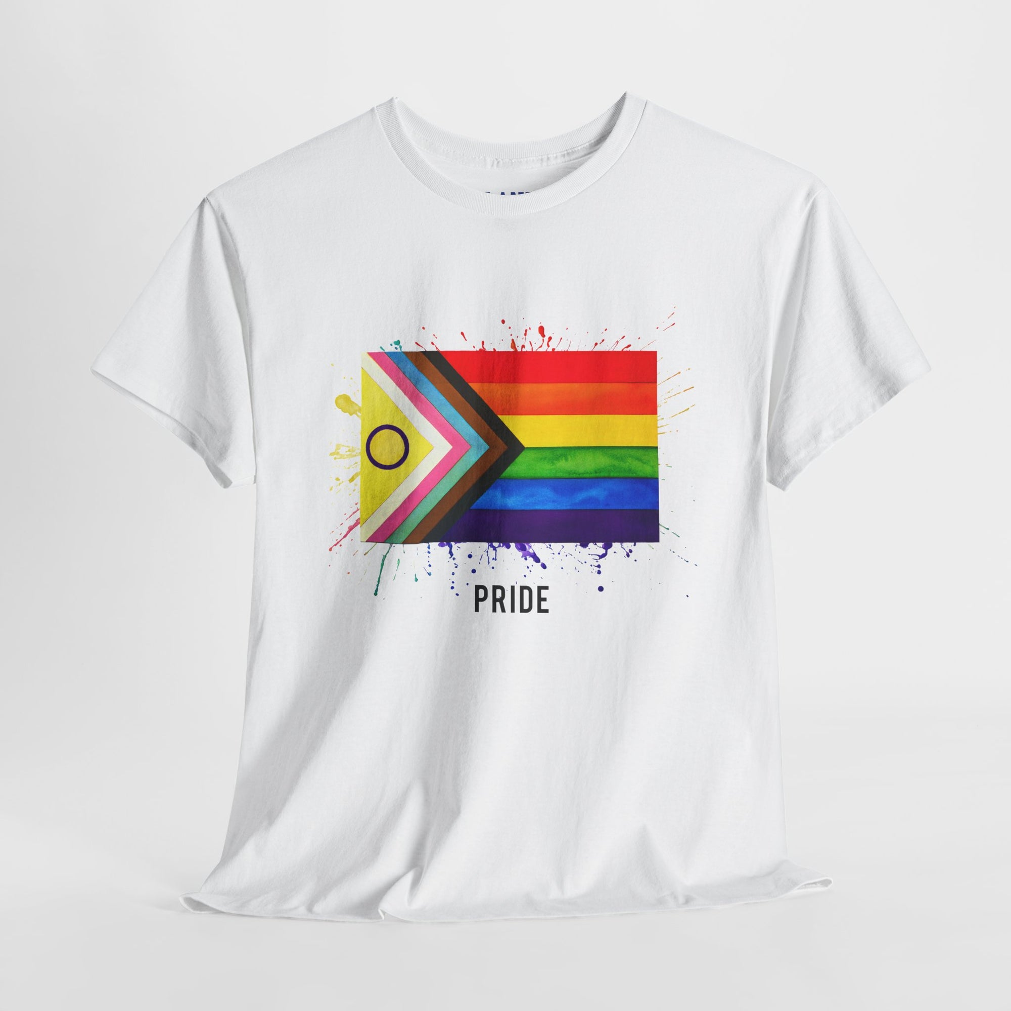 Rainbow Pride Flag Tee – Unisex LGBTQ Festival Shirt