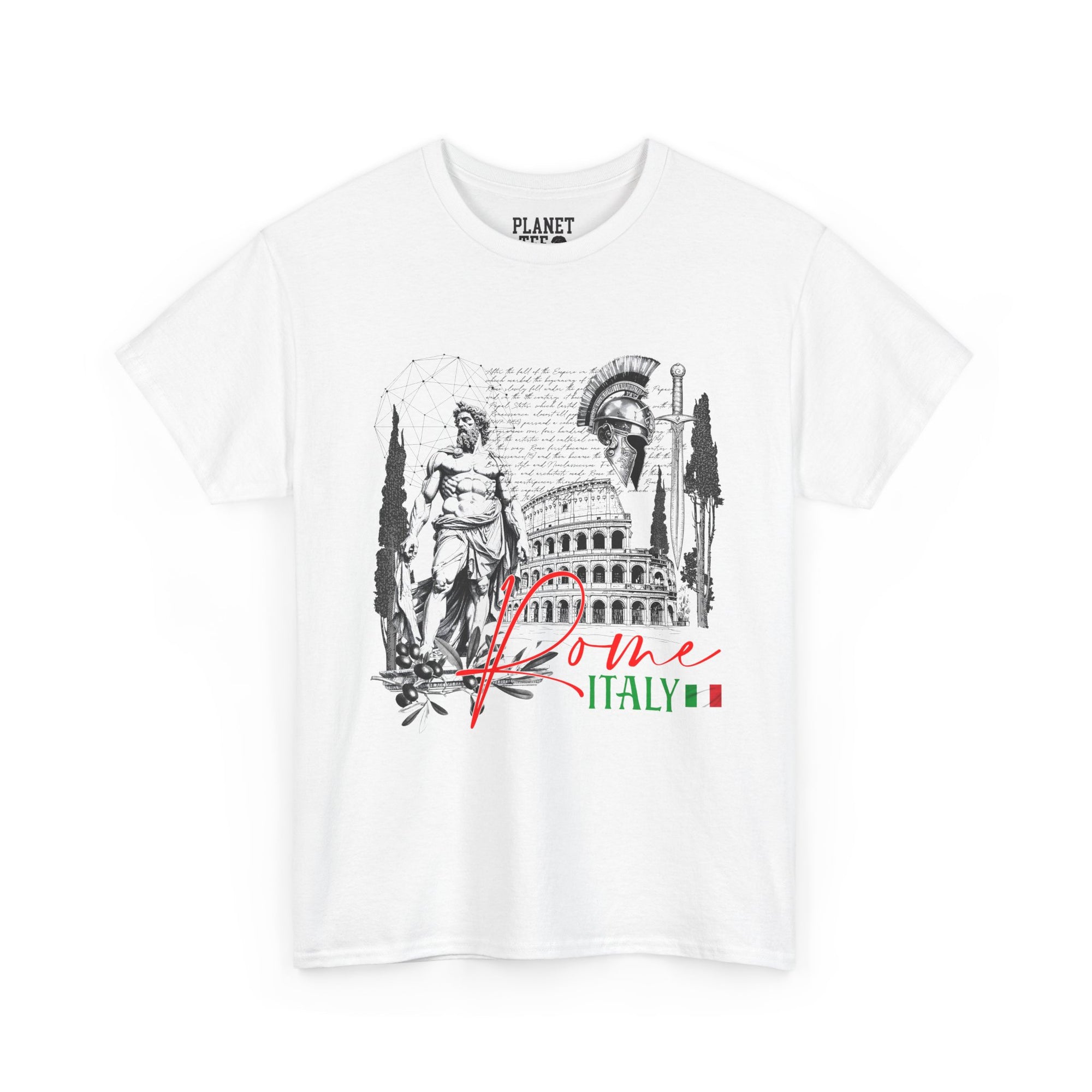 Rome Italy Cotton Tee