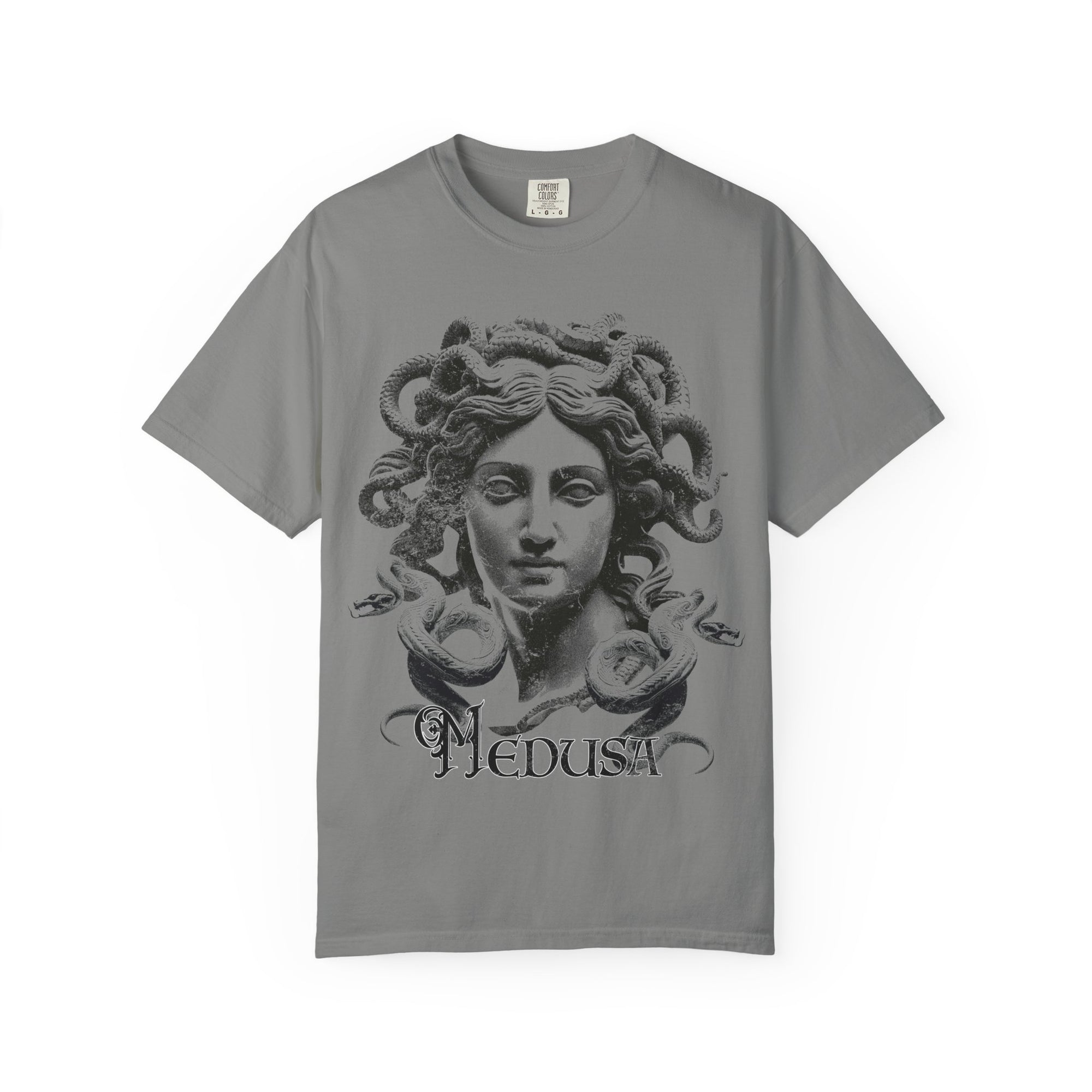 Medusa Graphic Tee - Gothic Unisex Mythology Shirt