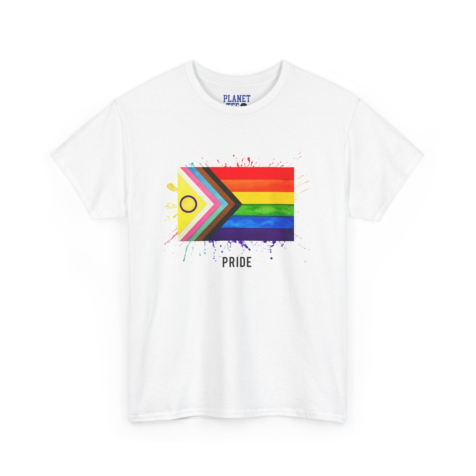 Rainbow Pride Flag Tee – Unisex LGBTQ Festival Shirt