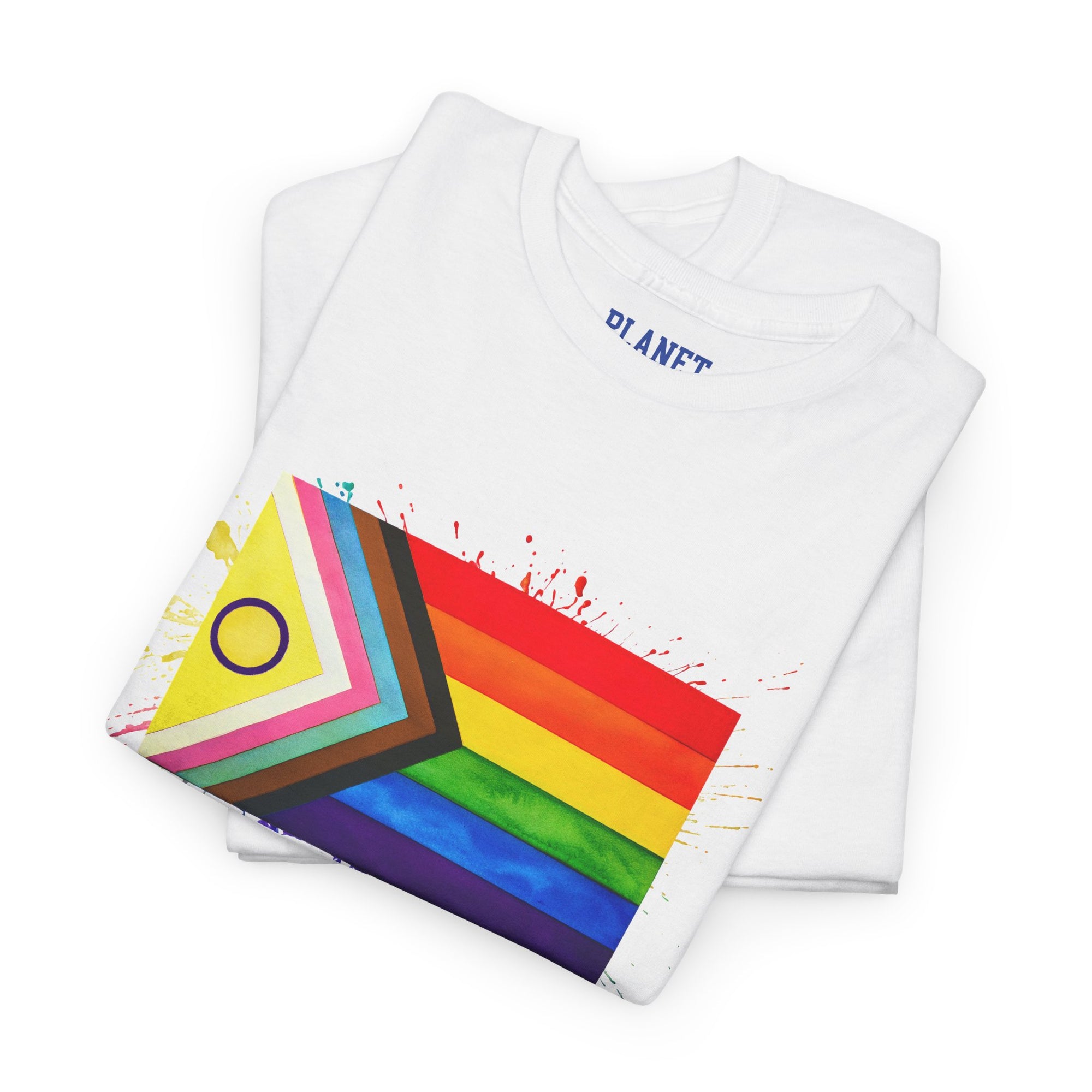 Rainbow Pride Flag Tee – Unisex LGBTQ Festival Shirt