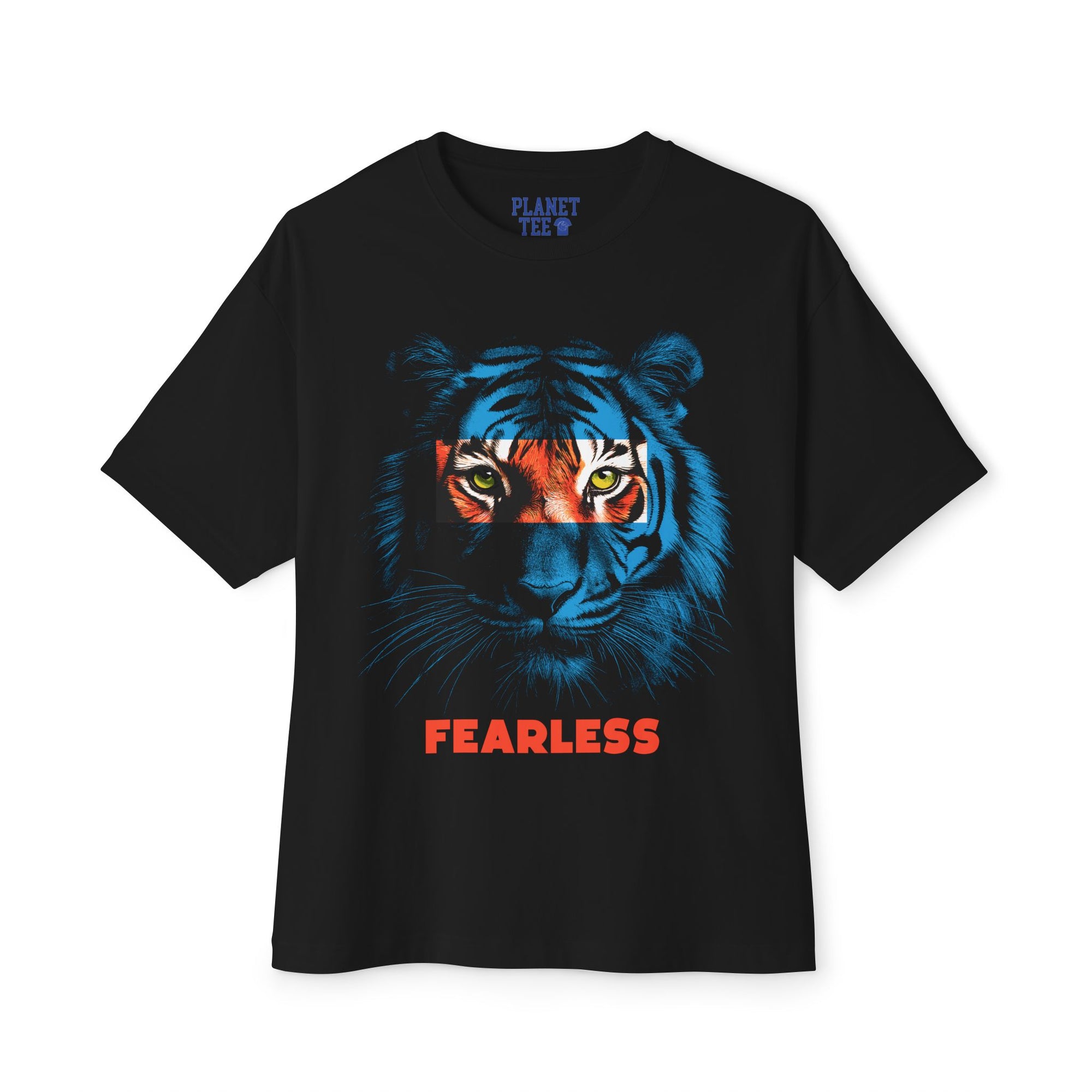 Fearless Tiger Tee – Oversized Unisex Nature Streetwear