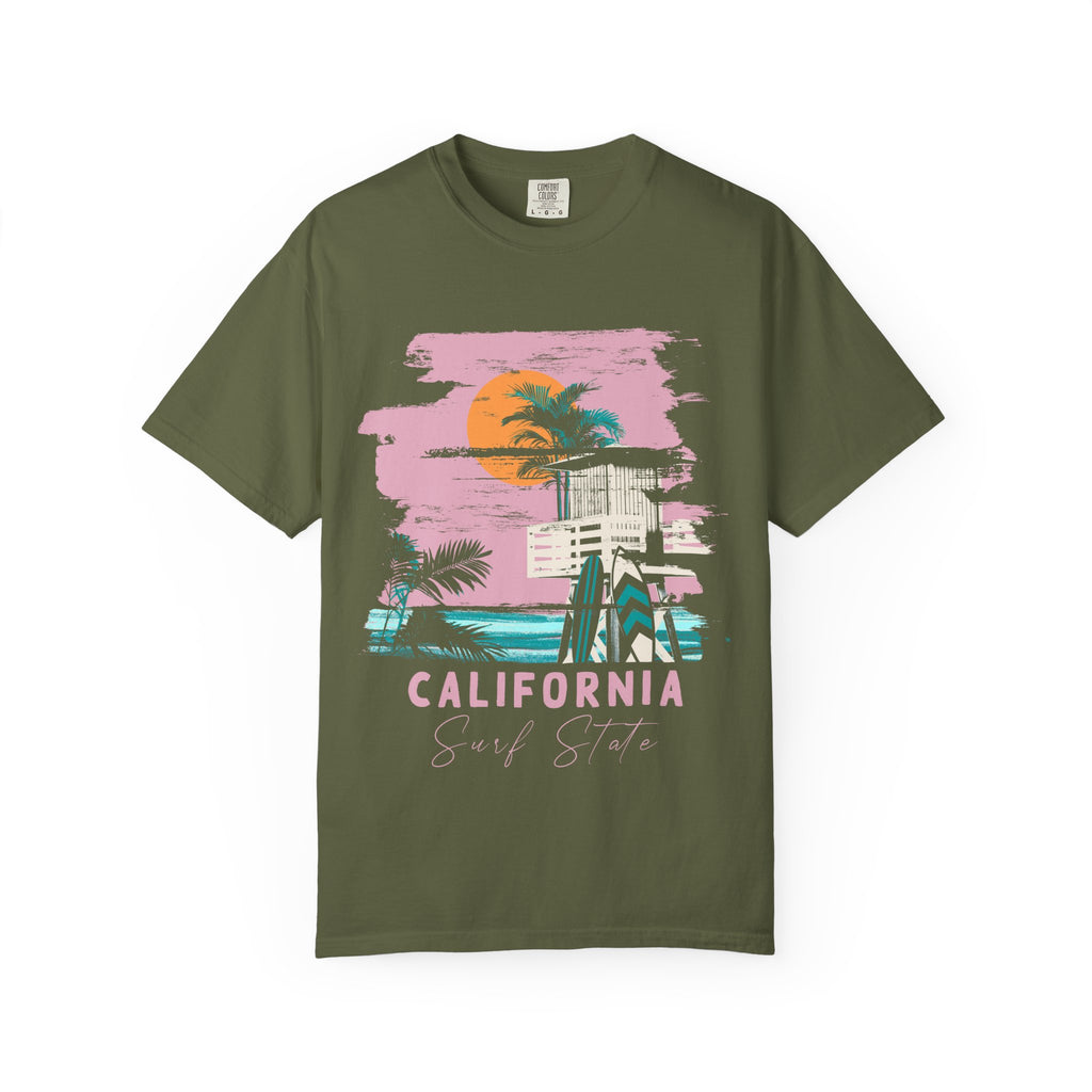 California Surf State Unisex T-Shirt - Beach Vibe Tee