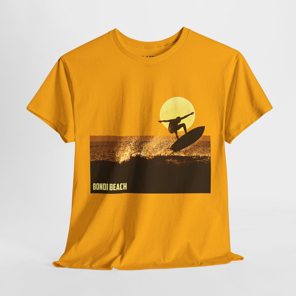 Surf Vibes Cotton Tee - Bondi Beach Design