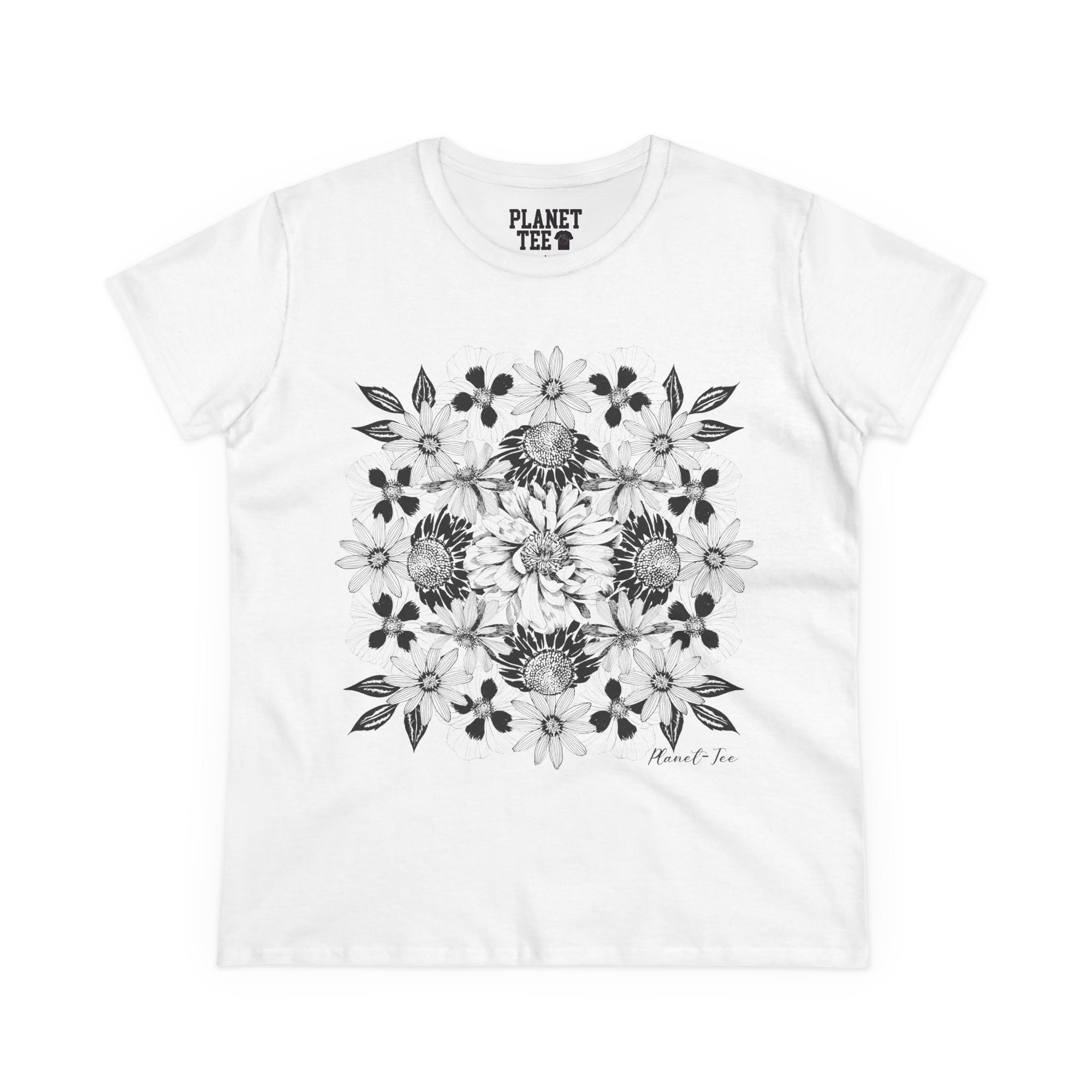 Edit II - Floral Scarf Print Women's Tee