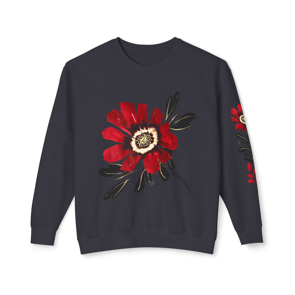 EDIT COLLECTION - Large Placement Floral Sweatshirt