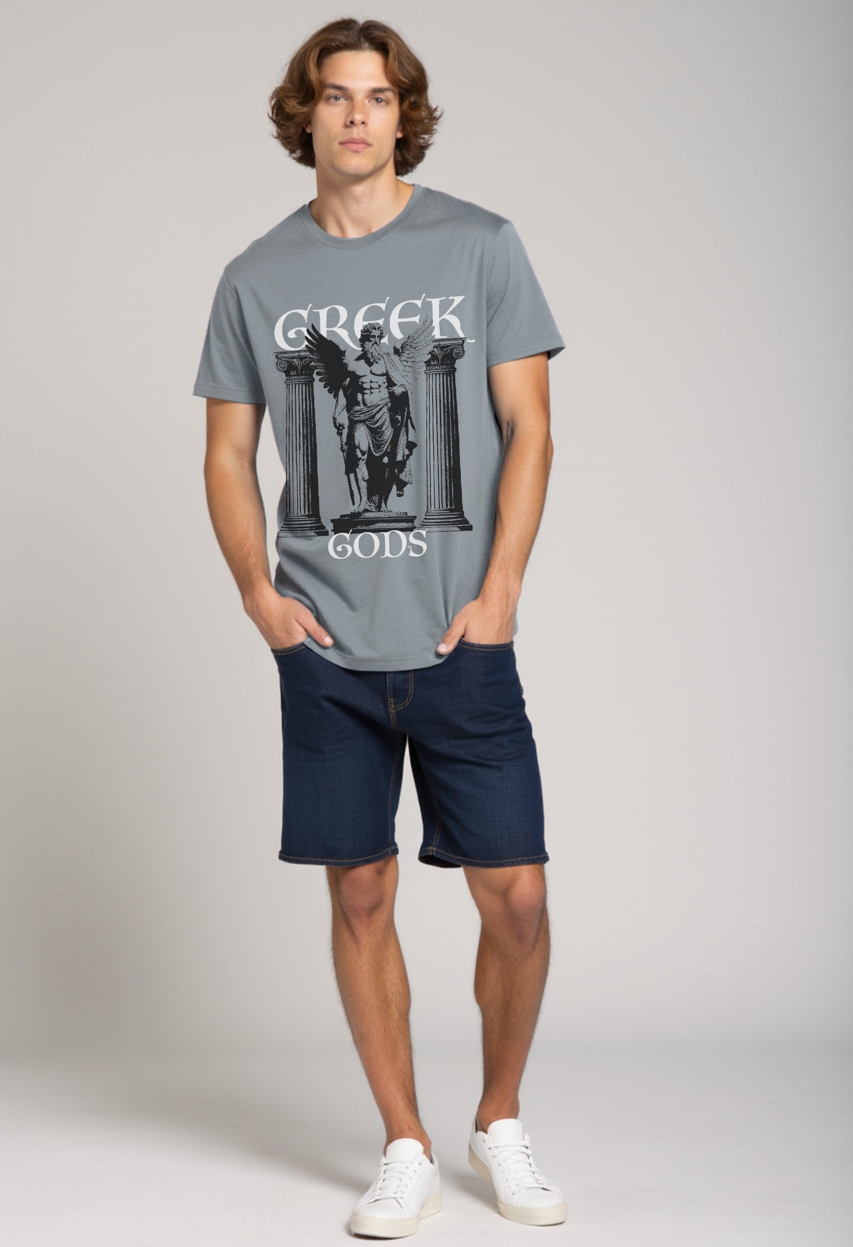 Zeus Graphic Tee – Greek Mythology Unisex Cotton Shirt