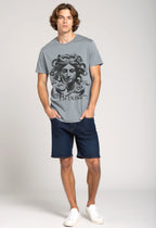 Medusa Graphic Tee - Gothic Unisex Mythology Shirt