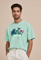 Everyday Essential Botanical Tee | Unisex Floral T-Shirt, Eco-Friendly Summer Wear