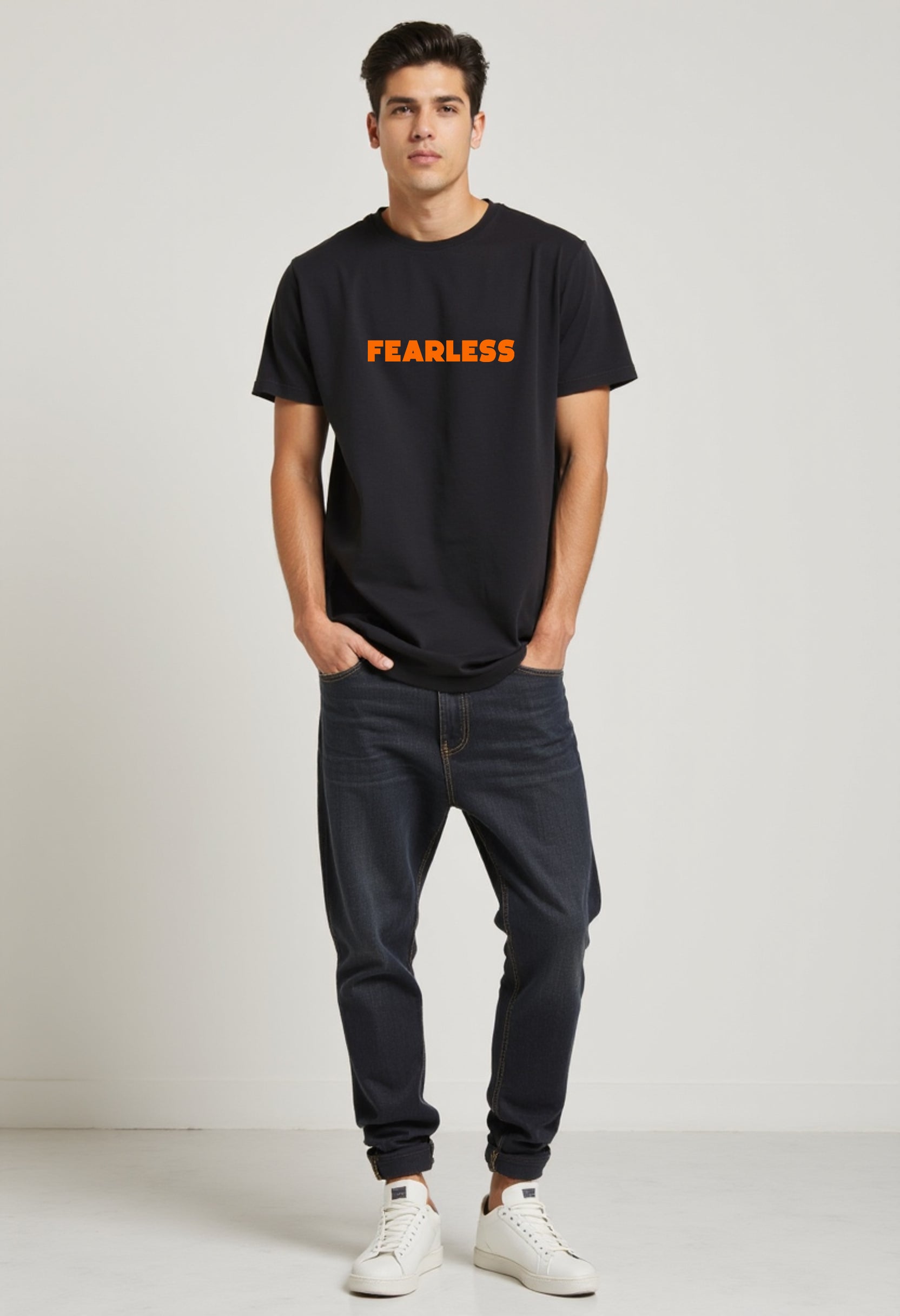 Fearless Lion Tee – Oversized Big Cat Streetwear Shirt