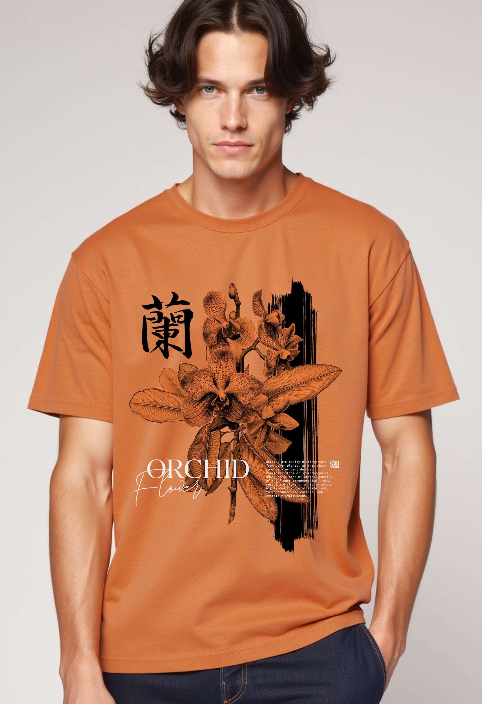 Chic Graphic T-Shirt, Botanical Design, Casual Nature Lover Tee