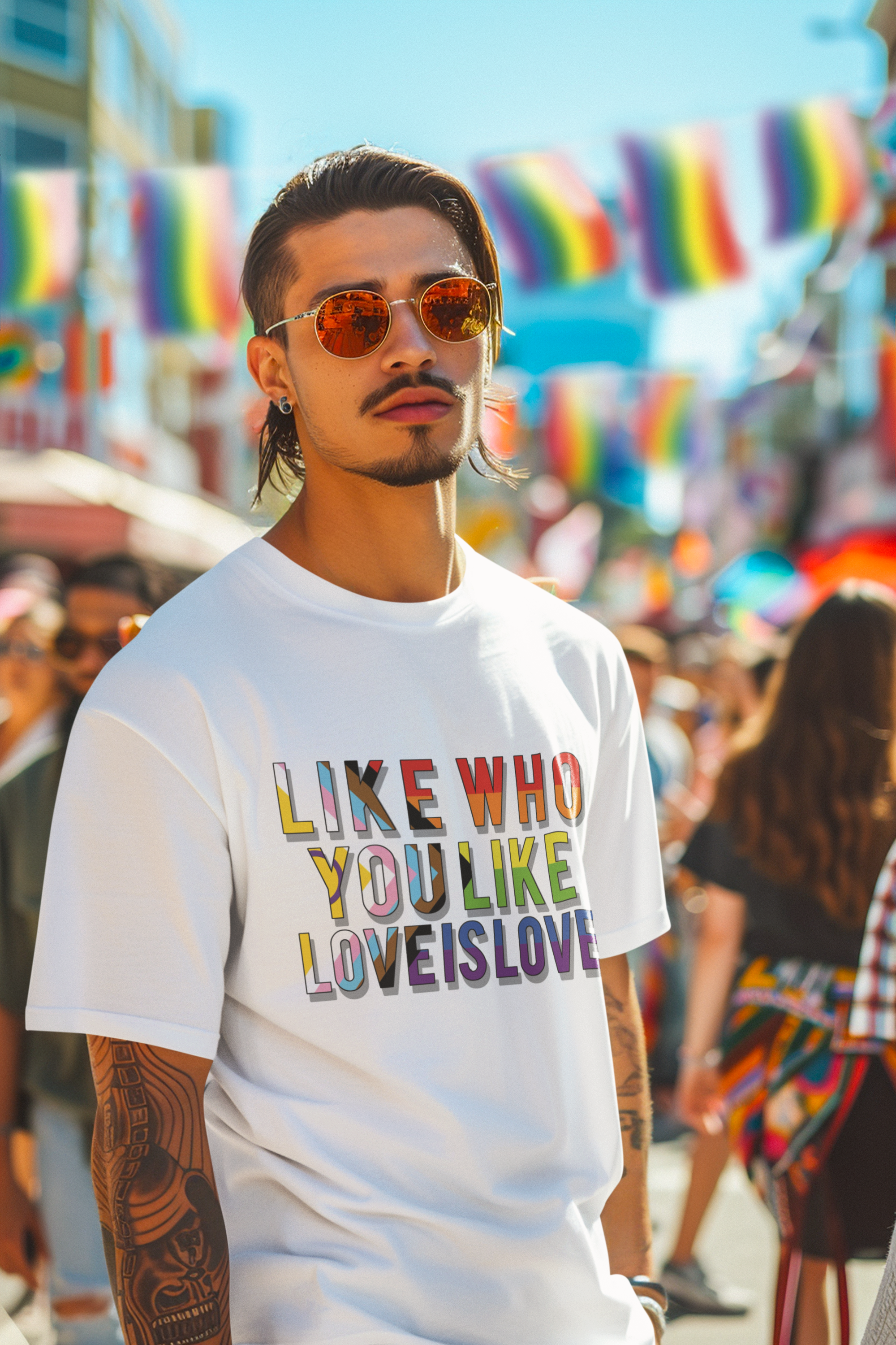Love Is Love Tee – LGBTQ+ Equality Unisex T-Shirt