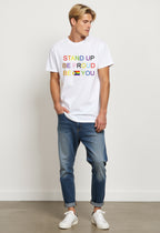 Stand Up Be Proud Be You Tee - Unisex LGBT Support Shirt