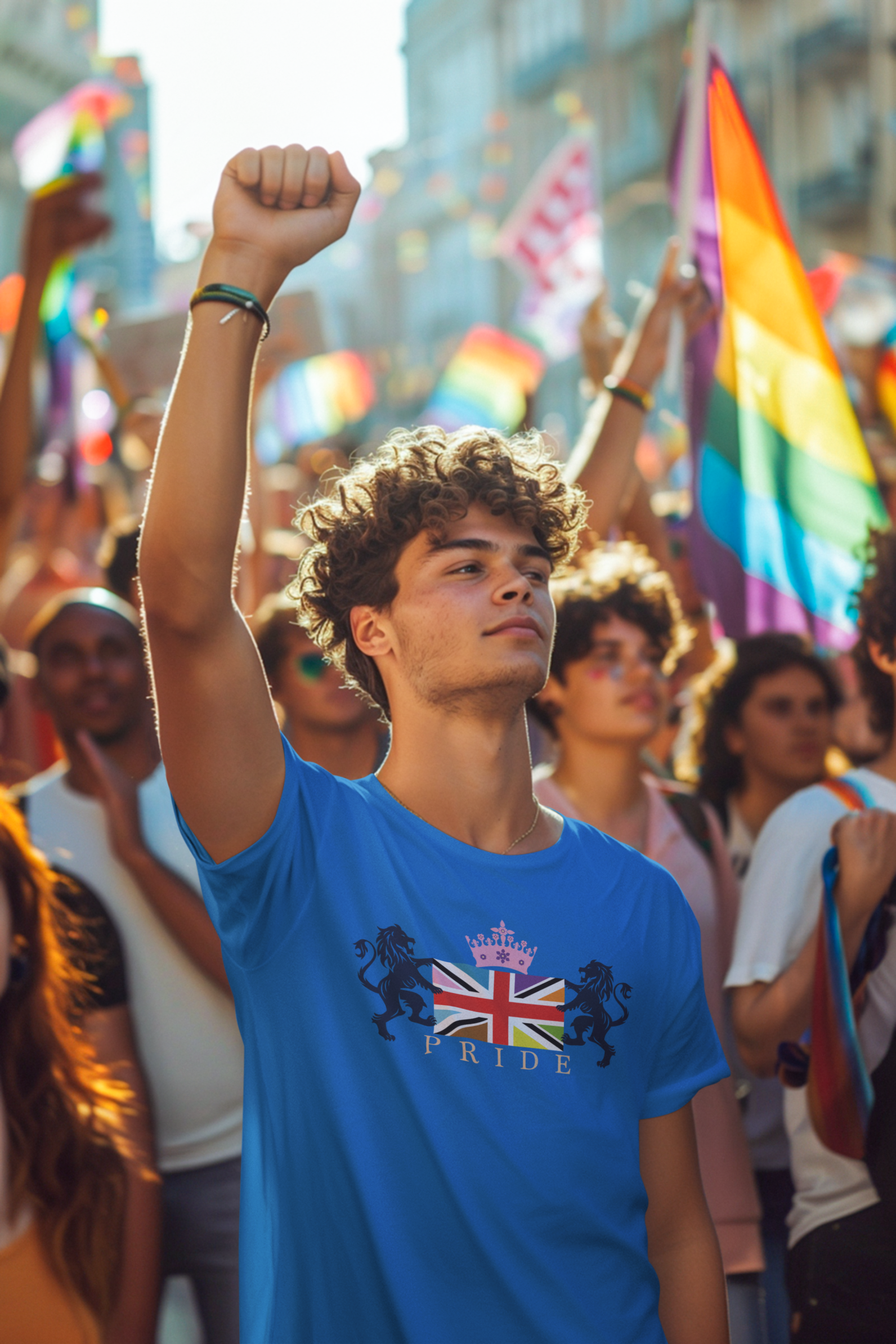 Pride Cotton Tee, LGBTQ+ Shirt, Pride Month, Summer Style