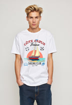 Vintage Sailing Club Tee, Cote d'Azur France