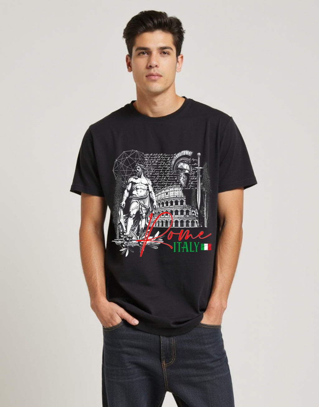 Rome Holiday Tee, Italy. Travel Vacation Unisex Shirt, Historical Landmark Graphic Top