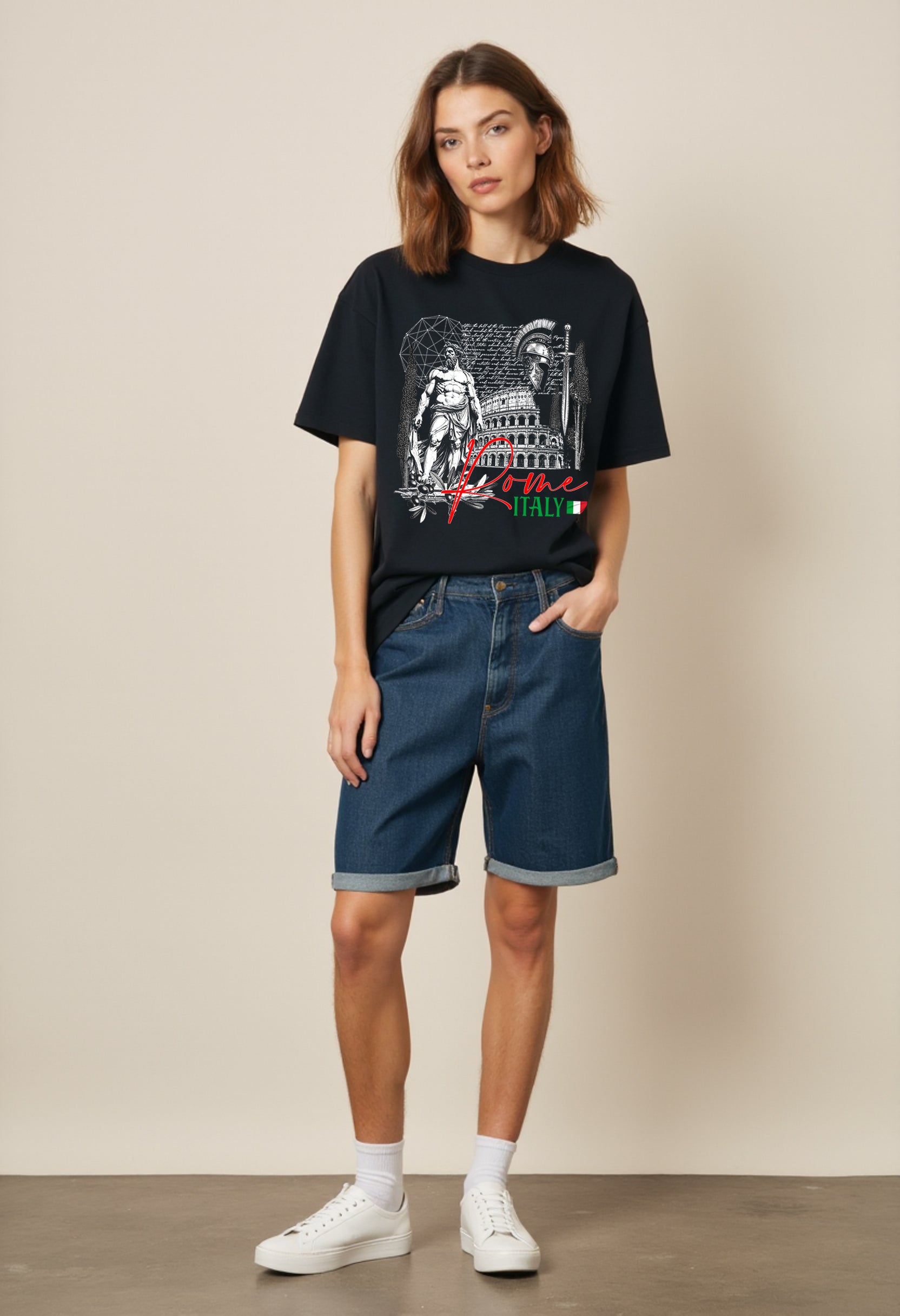 Rome Holiday Tee, Italy. Travel Vacation Unisex Shirt, Historical Landmark Graphic Top