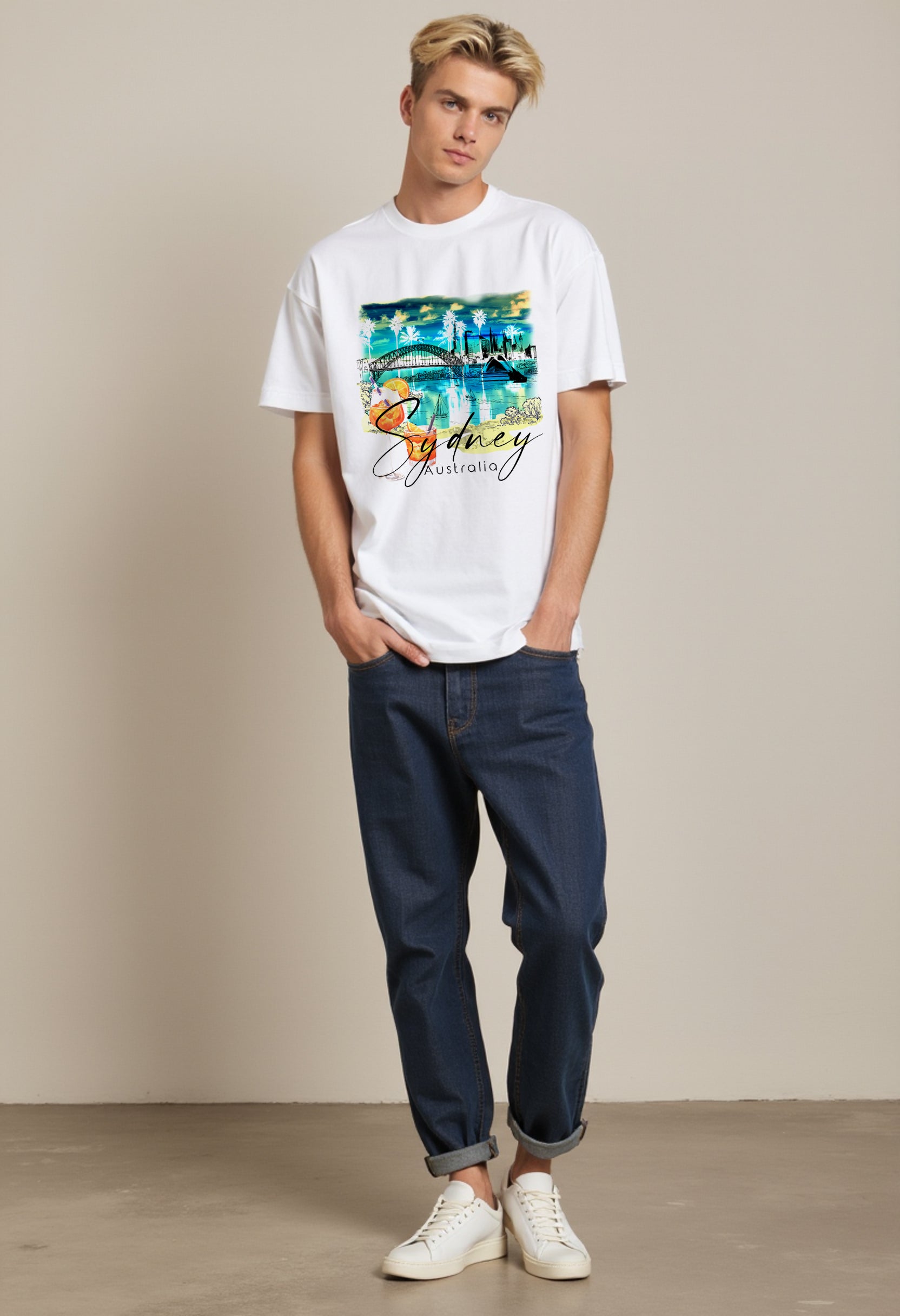 Sydney Australia Unisex Cotton Tee