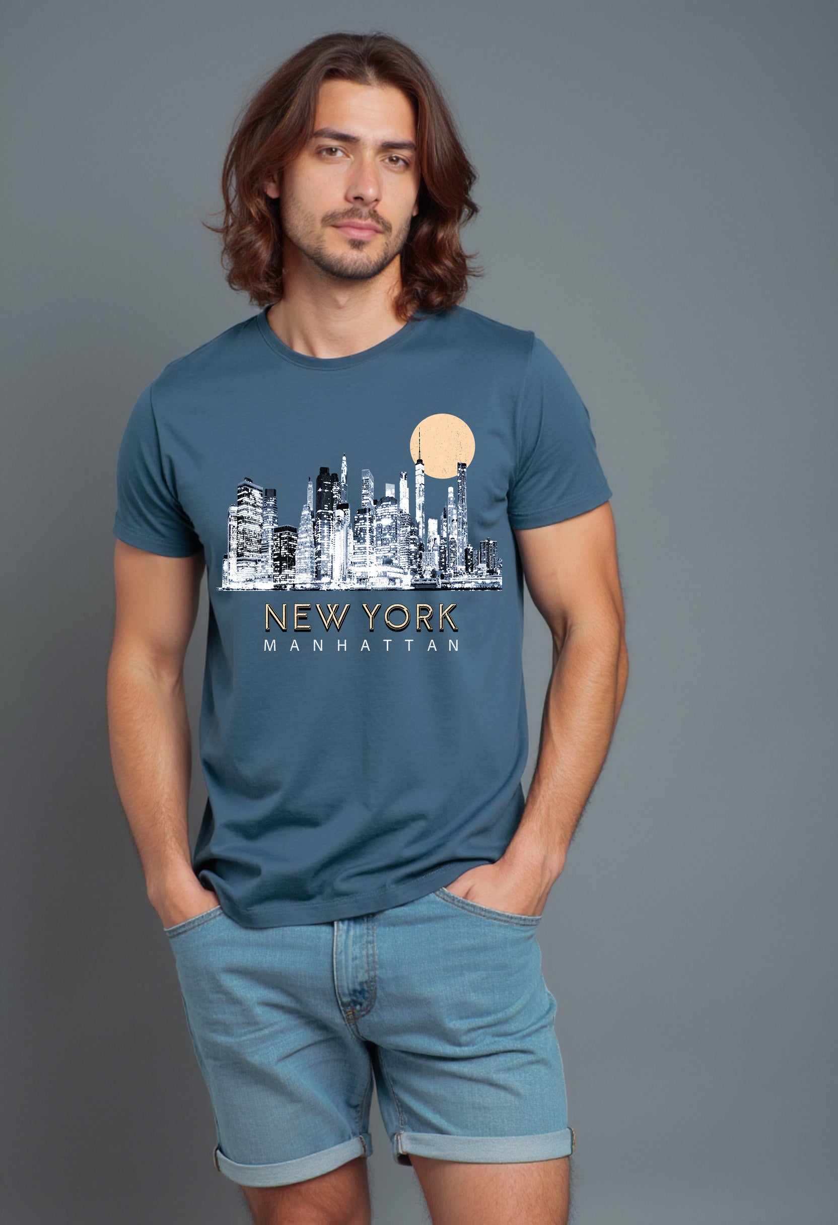 Manhattan Skyline Tee