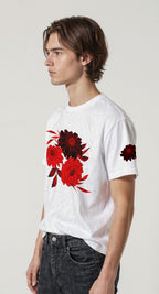 EDIT COLLECTION - Red Floral Tee