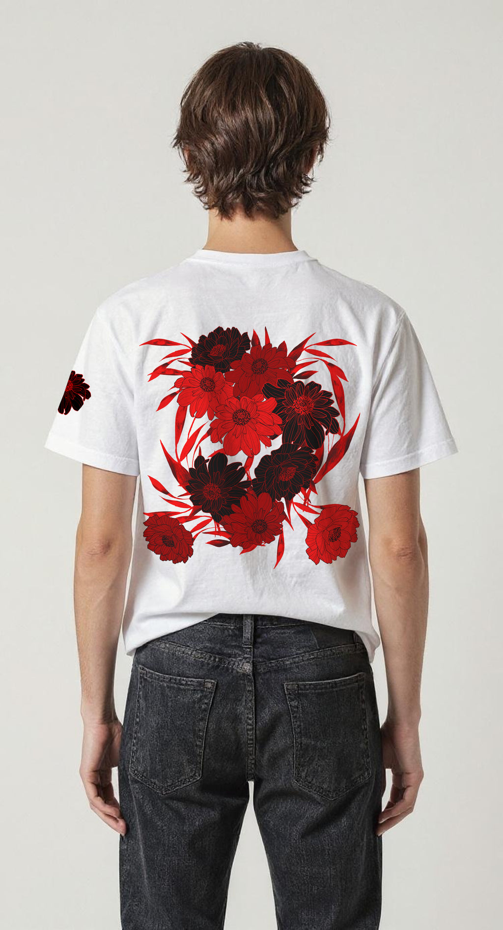 EDIT COLLECTION - Red Floral Tee