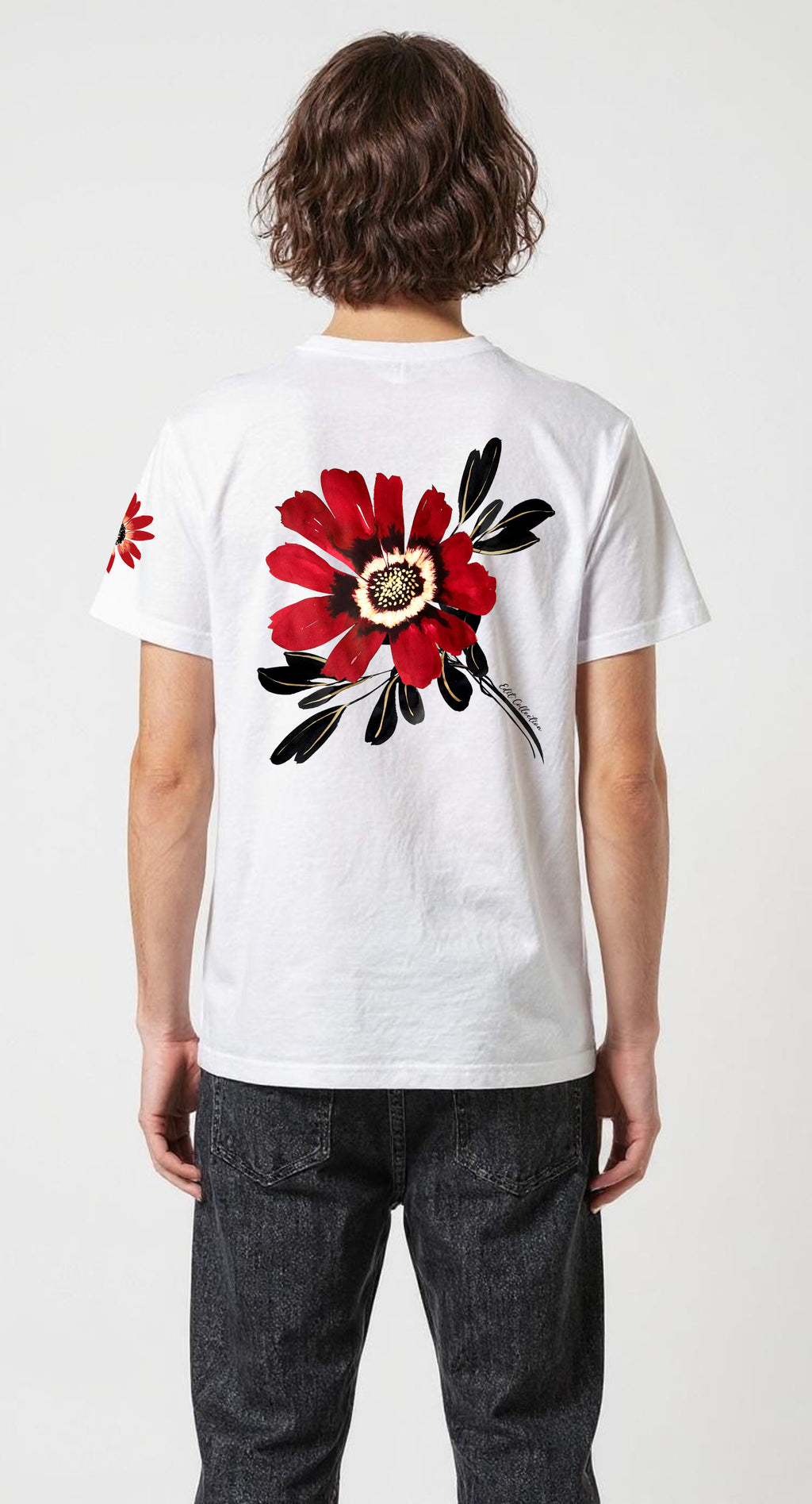 EDIT COLLECTION - Arty Floral Graphic Tee