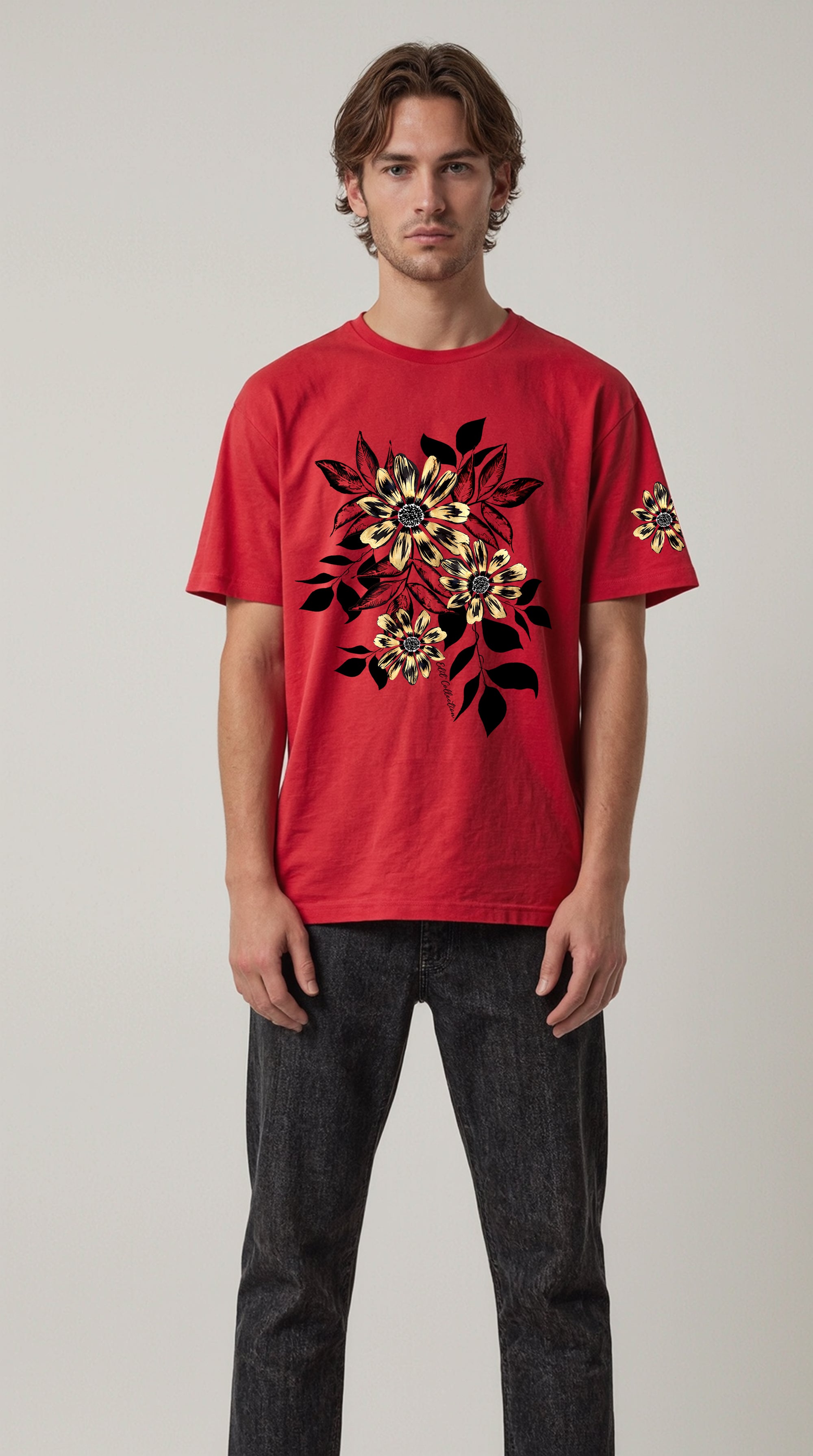 EDIT COLLECTION - Red Arty Graphic Tee