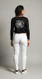 Edit II - Planet-Tee Logo Graphic Long Sleeve T-Shirt