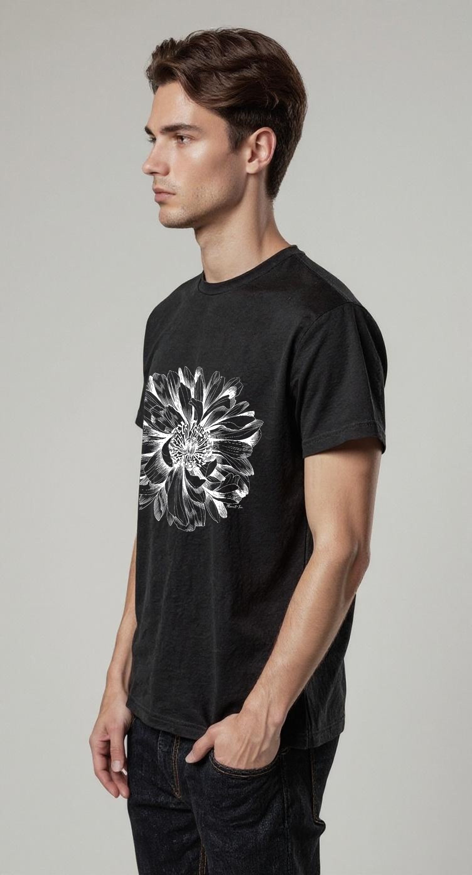 Edit II - Placed Graphic Floral Art Tee
