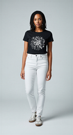 Edit II - Placed Graphic Floral Art Tee