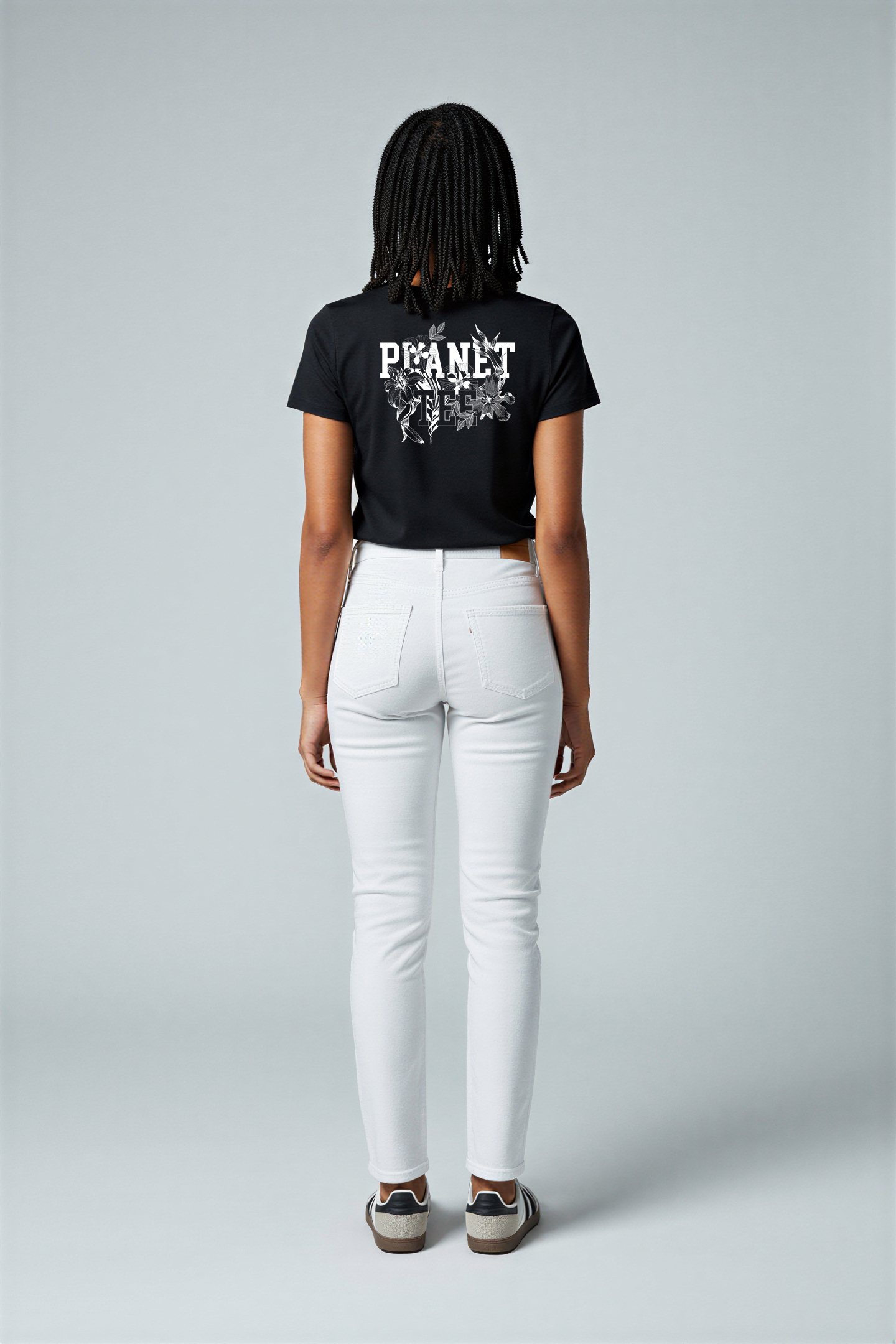 Edit II - Placed Graphic Floral Art Tee