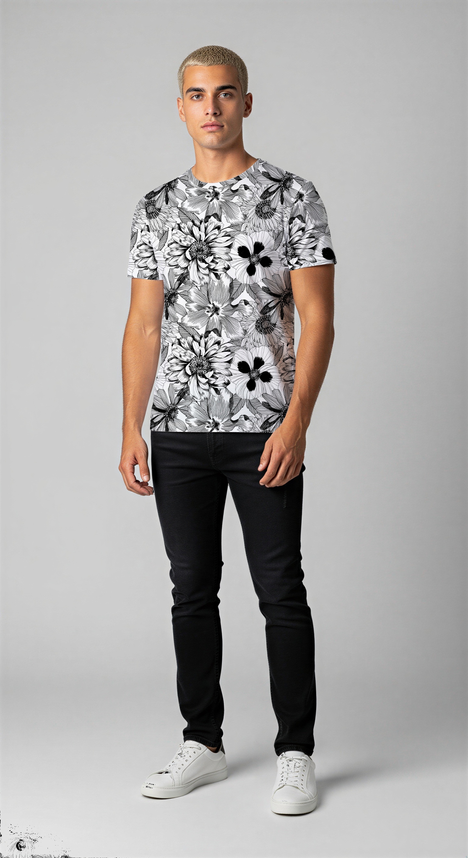 Edit II - Men's Floral Sports Jersey
