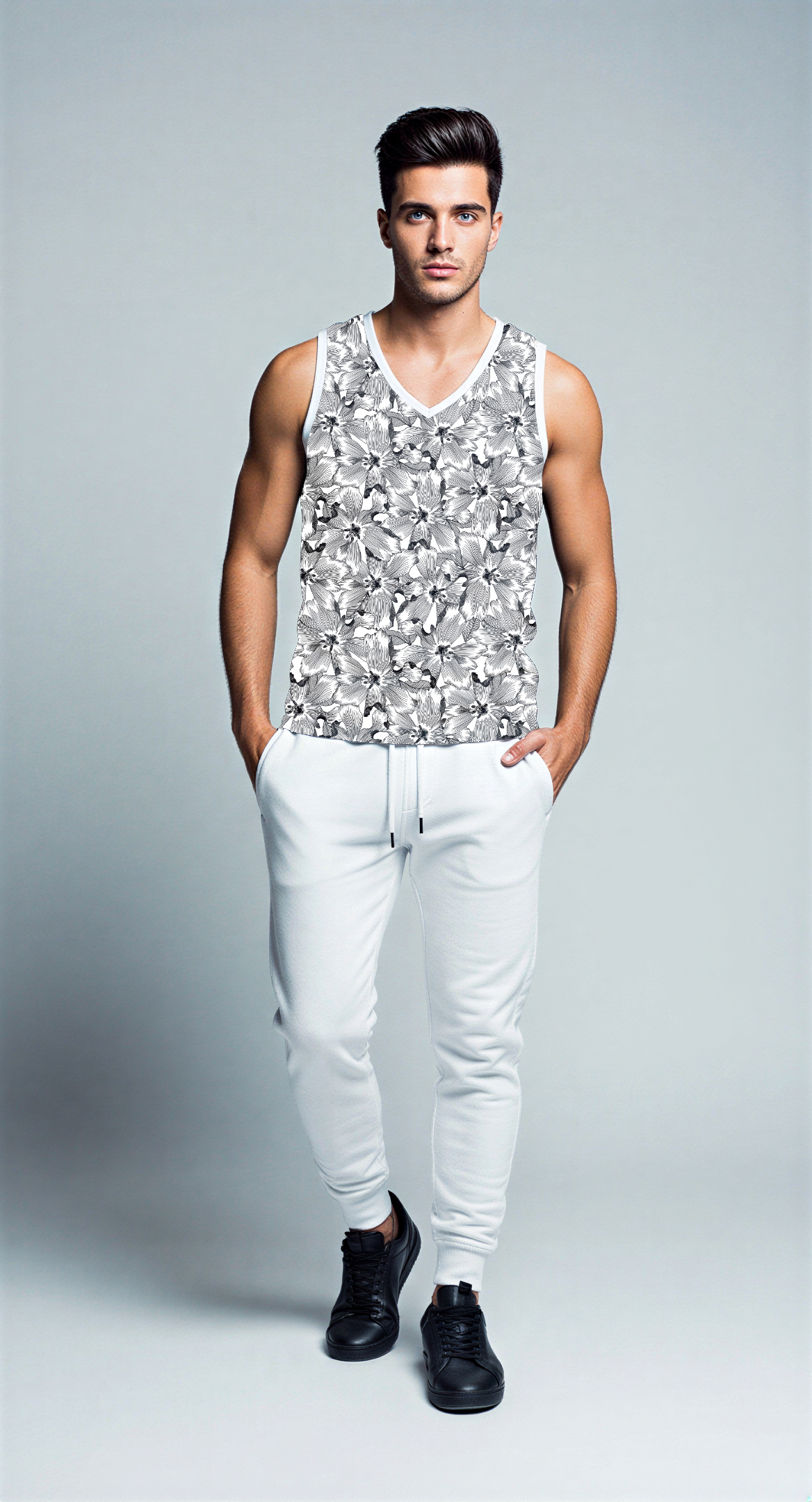 Edit II - Floral Basketball Jersey