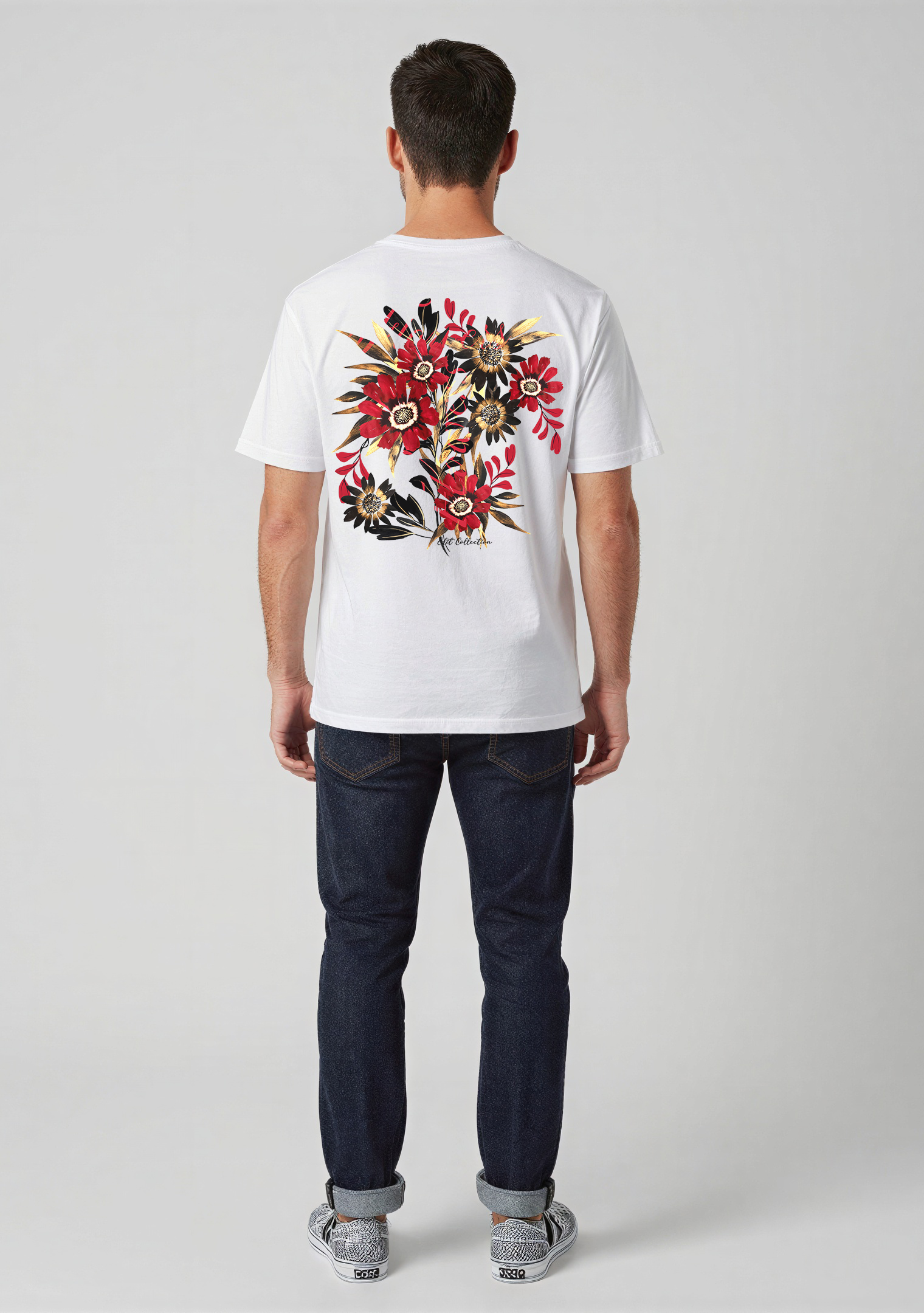 EDIT COLLECTION - Red Flower Poppy Tee