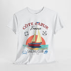 Vintage Sailing Club Tee, Cote d'Azur France