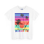 Beach Paradise Vintage Tee - Palm Trees Summer Vibes Unisex Shirt