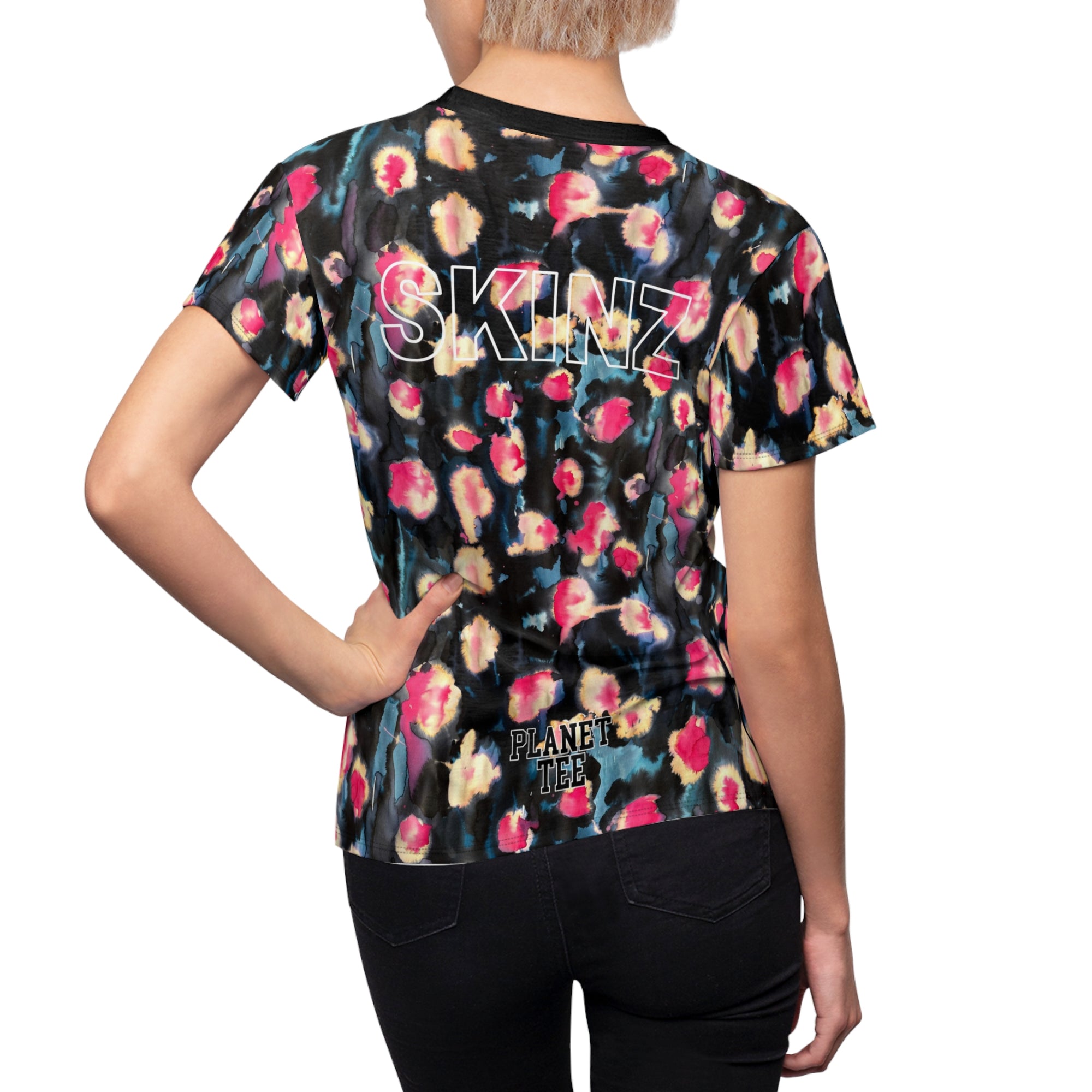 Abstract Skinz Womens Tee