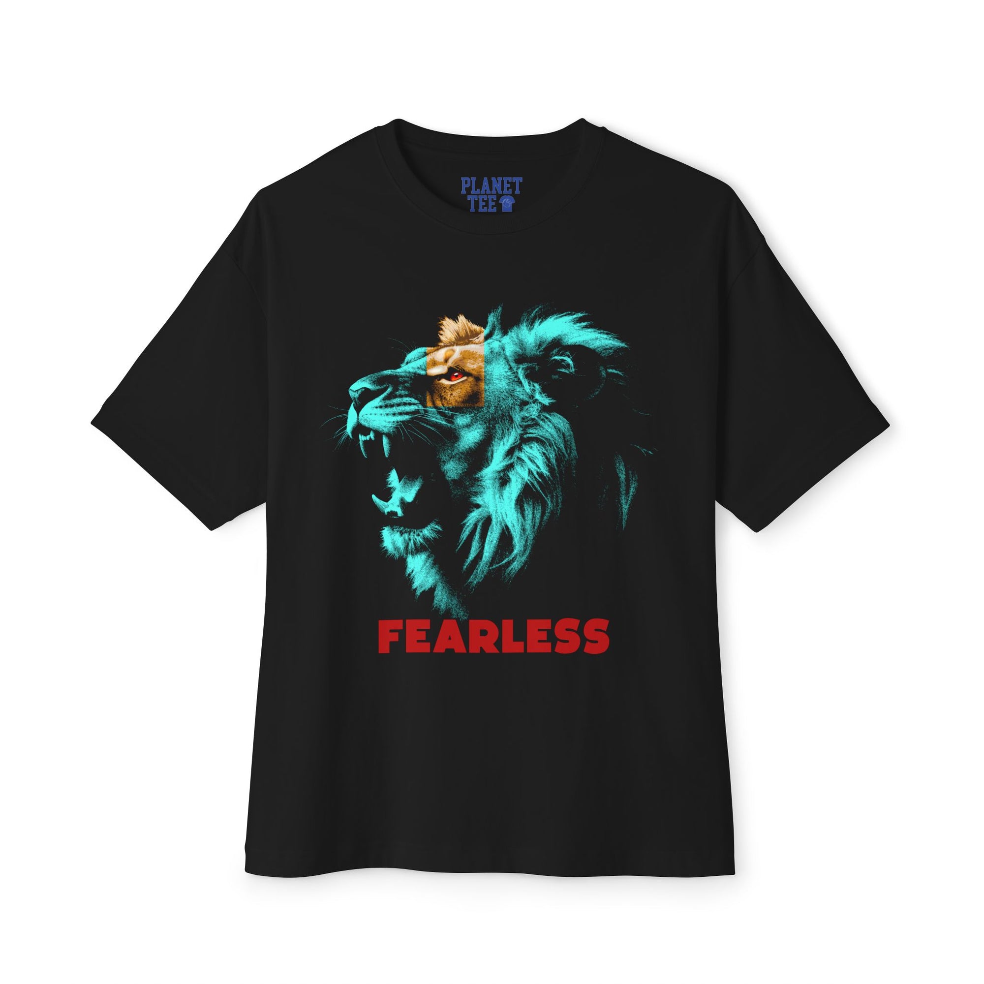 Fearless Lion Unisex Oversized Tee