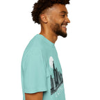 London Urban Skyline Graphic Tee - Cool Cityscape Design, Modern Edgy Style