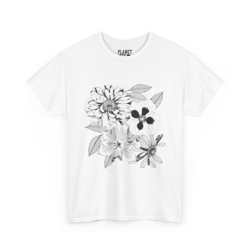 Edit II - Drawn Floral Graphic Tee